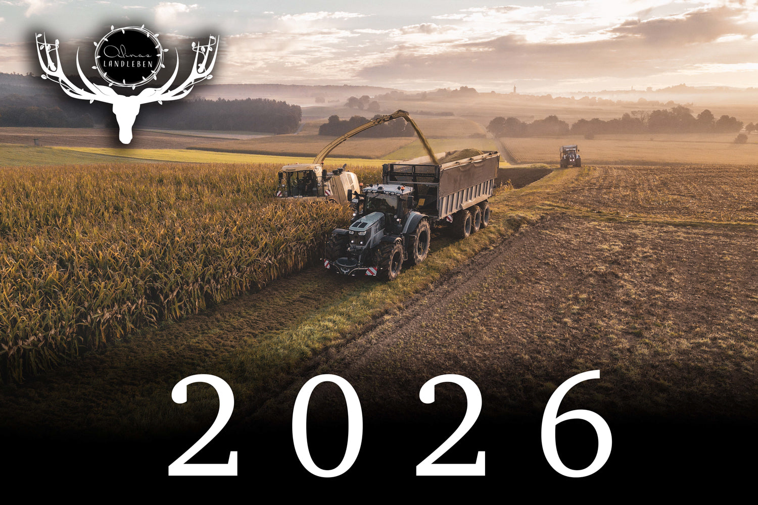 Wandkalender Alinas.Landleben Bulldog 2026